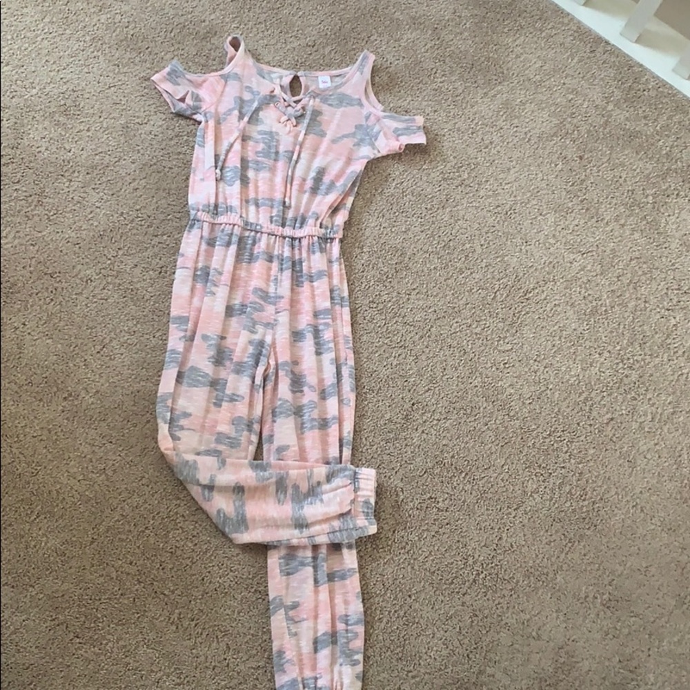 Girls size 7 jumpsuit